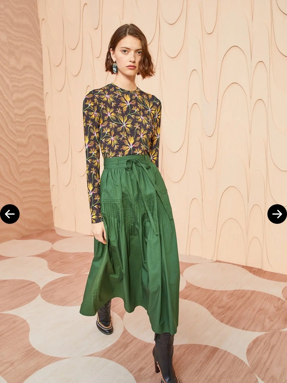 Ulla Johnson Blythe Skirt in Juniper Size 0 (matching top listed separately)